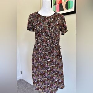 LOFT Safari Animal Dress 🌴